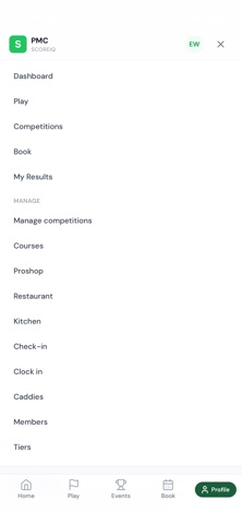 ScoreIQ - Golf, Competitions Screenshot 2 of 4