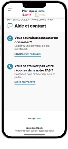 Mon espace immo particuliers screenshot