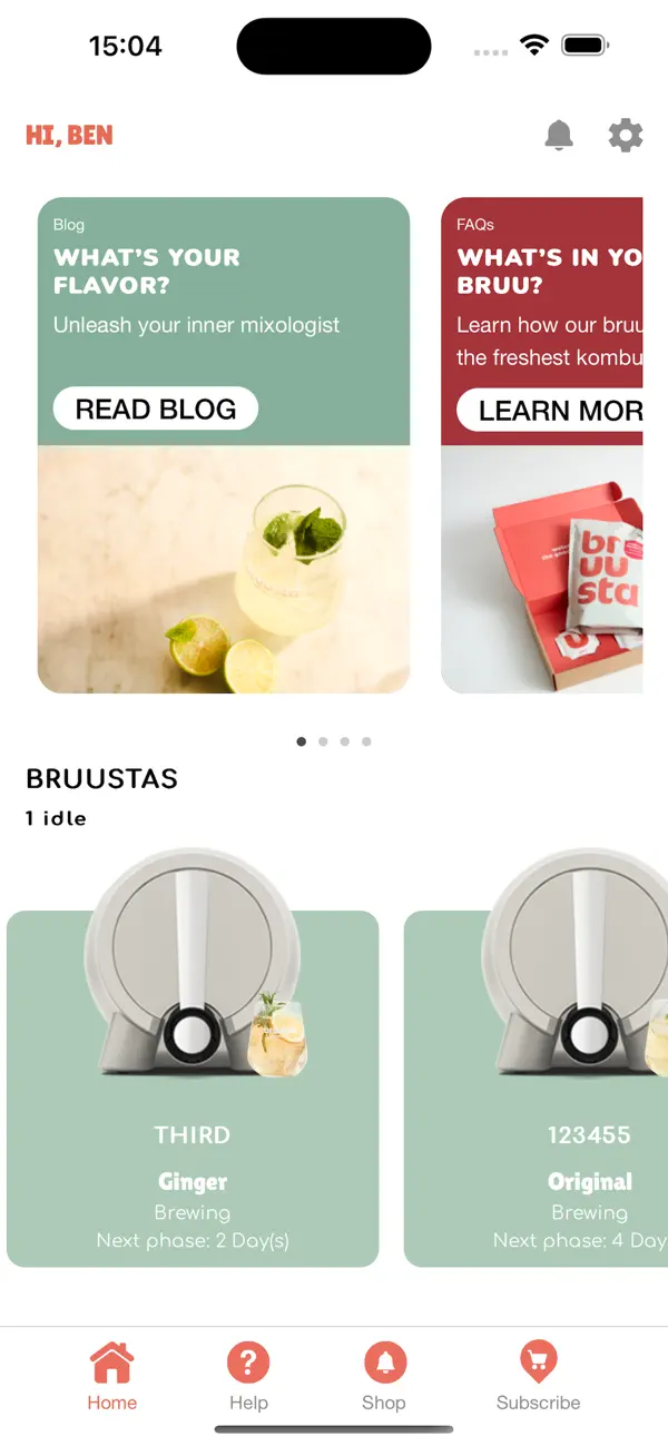 Screenshot #1 pour Bruusta App