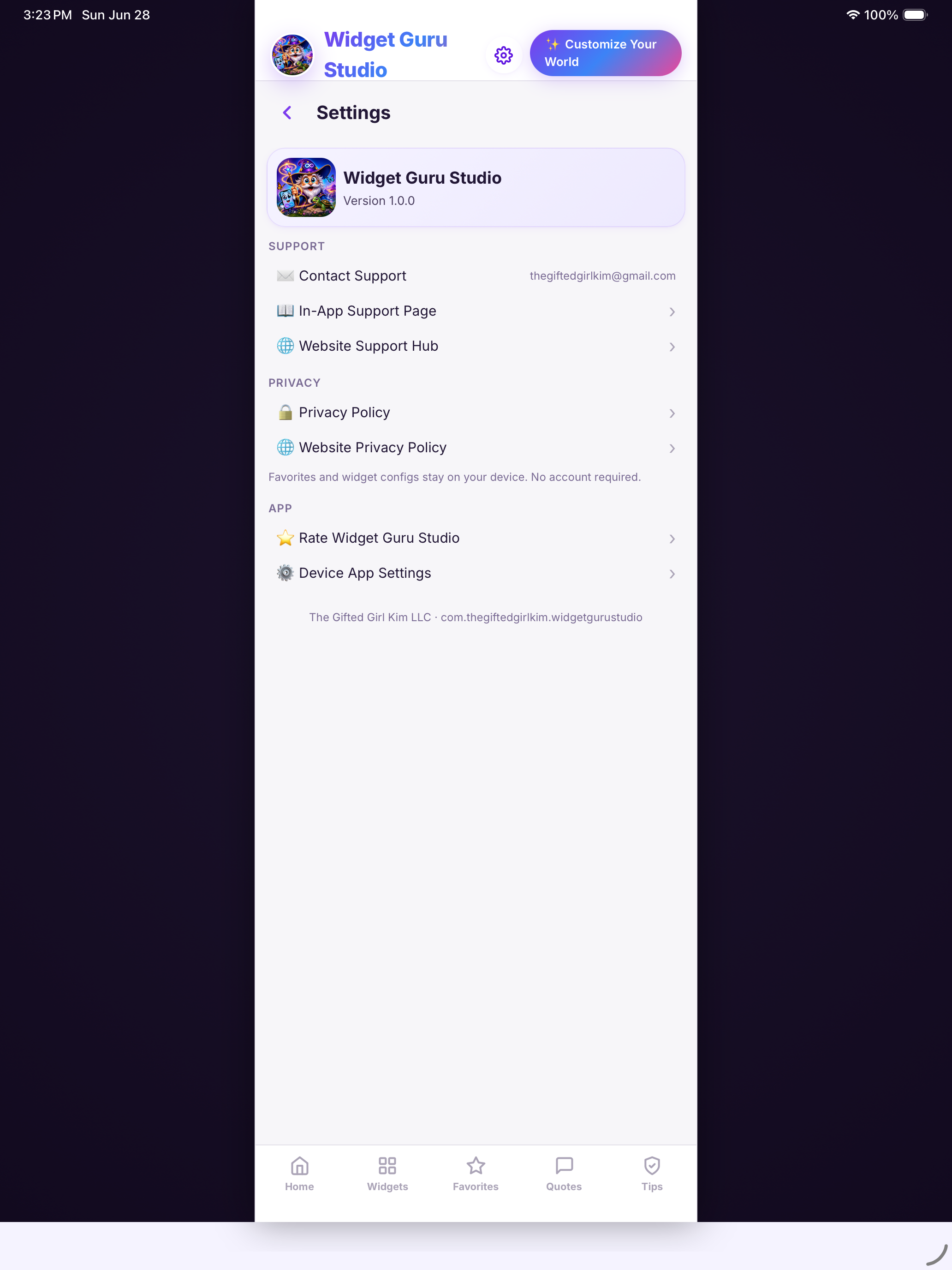 Widget Guru Studio screenshot 13