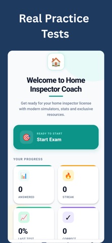 Home Inspector Exam Coach iPhone screenshot
