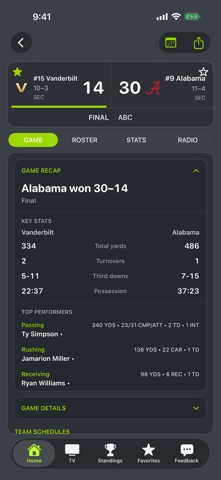App screenshot
