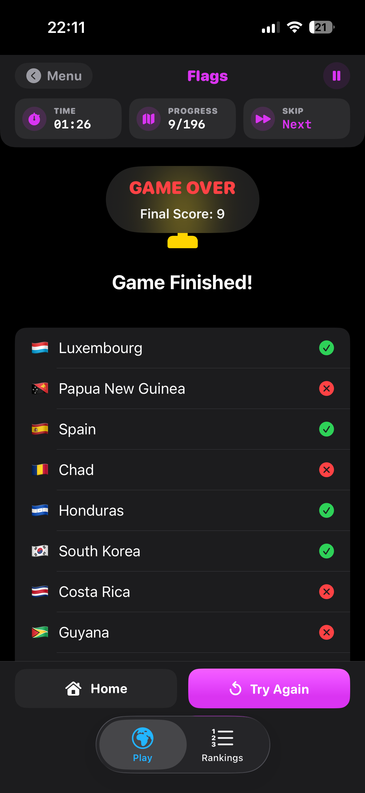 Geomaster: Geography Trivia screenshot 3