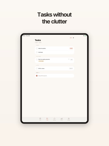 Habitus Habit Tracker iPad screenshot