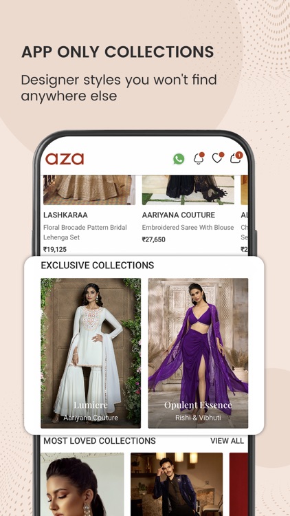 Aza Fashions Designer Clothing screenshot-0