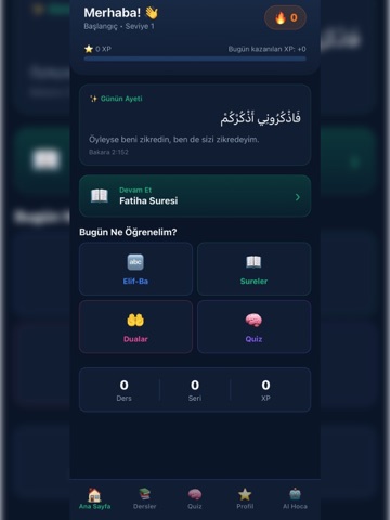 BenimDinim iPad screenshot