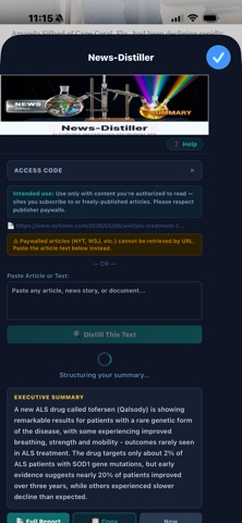 News-Distiller screenshot