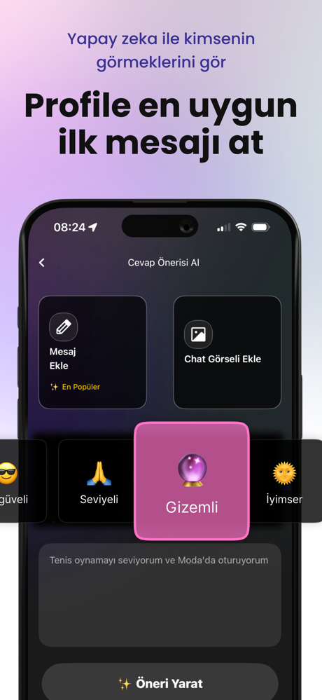 Karizma - AI Flört Asistanı screenshot 4
