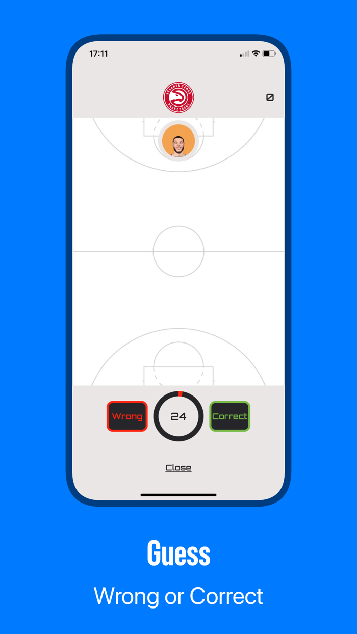 Falling Basketball Players