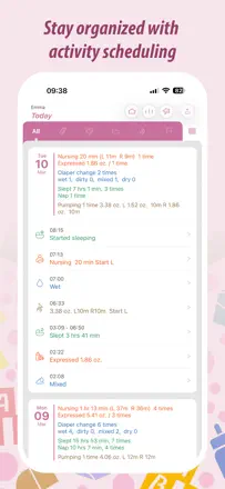 Baby Tracker - Newborn Log: Screenshot 2 von 8