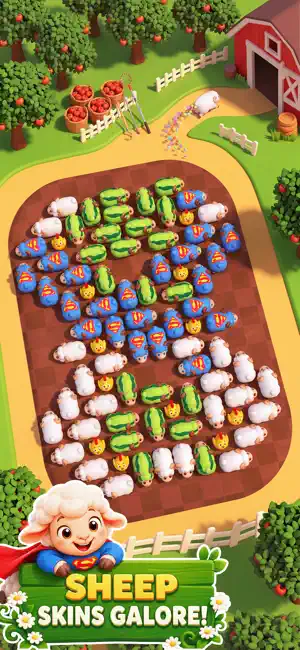Sheep Dash® - Farm Parking 3D iPhone screenshot 3