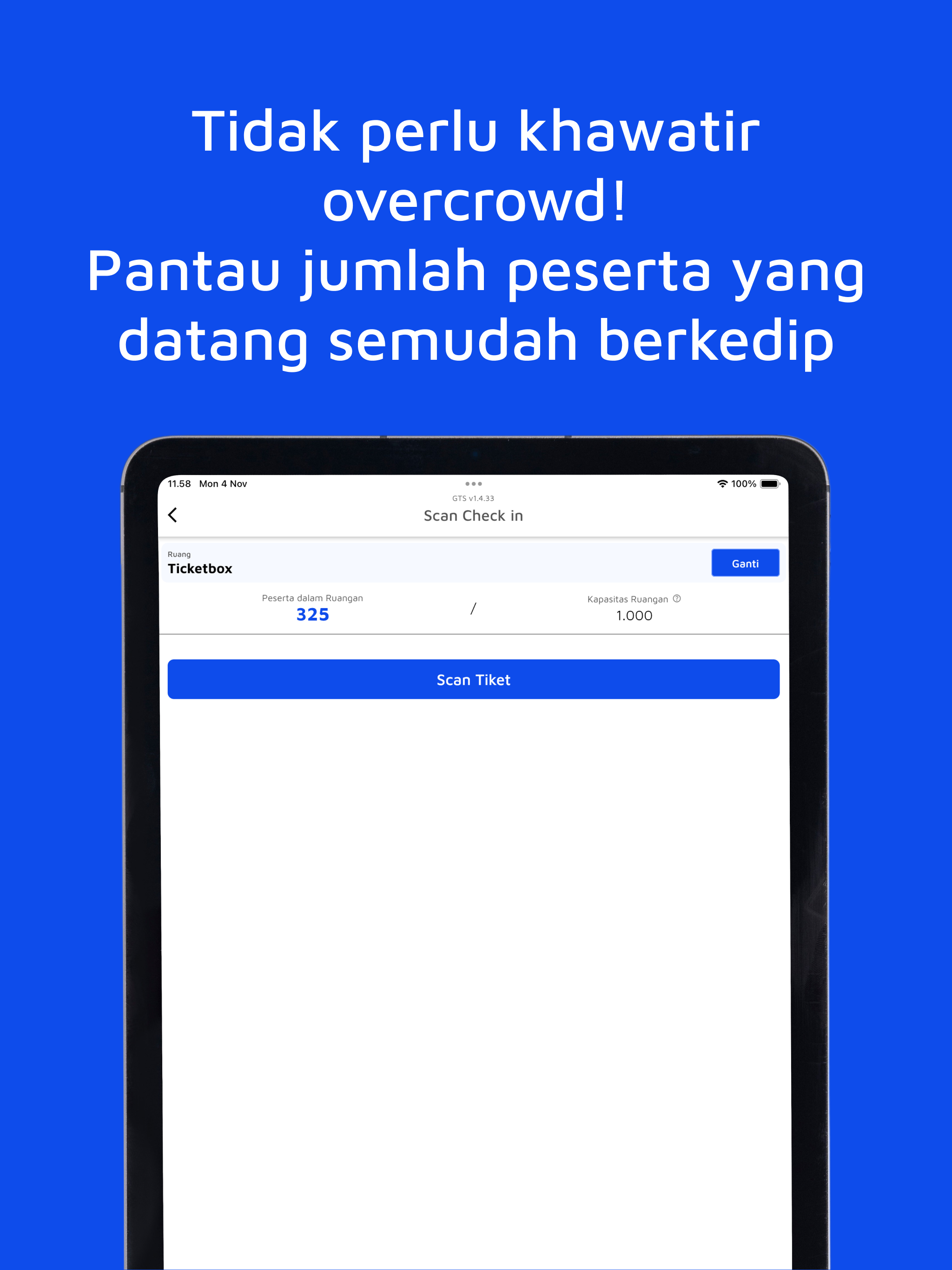 Ticket Scanner by Goers screenshot 8