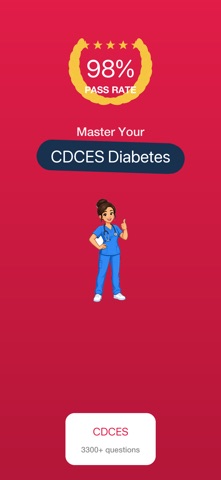 CDCES Diabetes Educator Prep iPhone screenshot