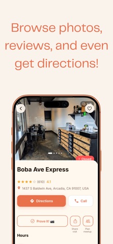 Boba Finder screenshot