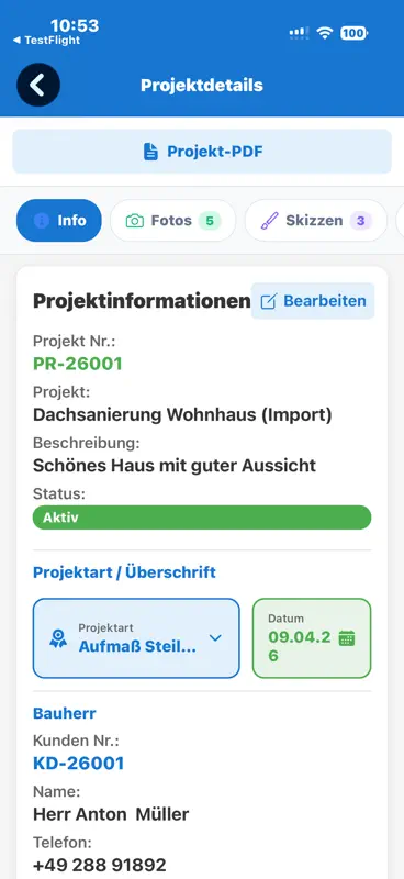 AUFMASSPROFI screenshot 2 of 9