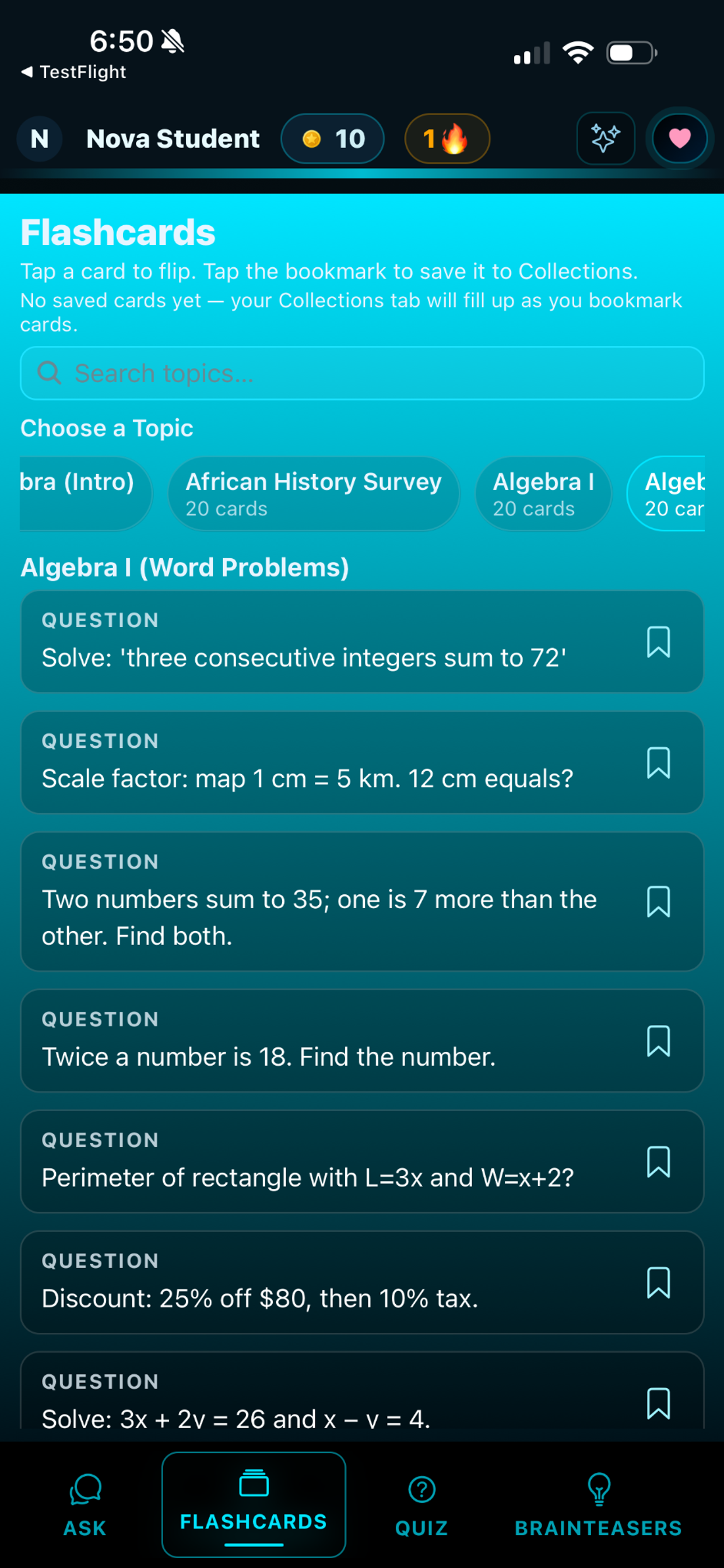 Nova Tutoring screenshot 3