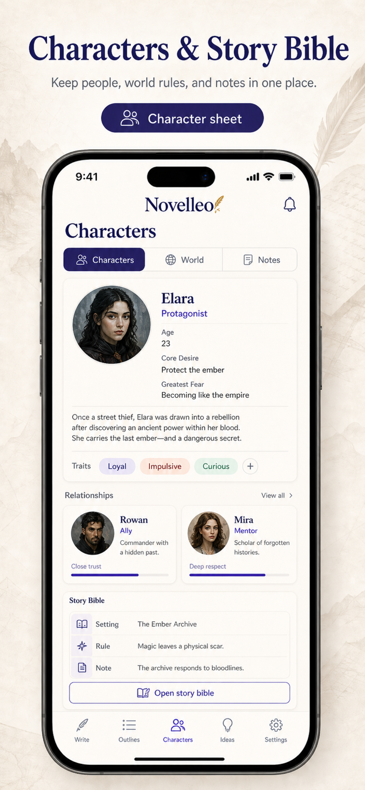 Book Writing App Novelleo