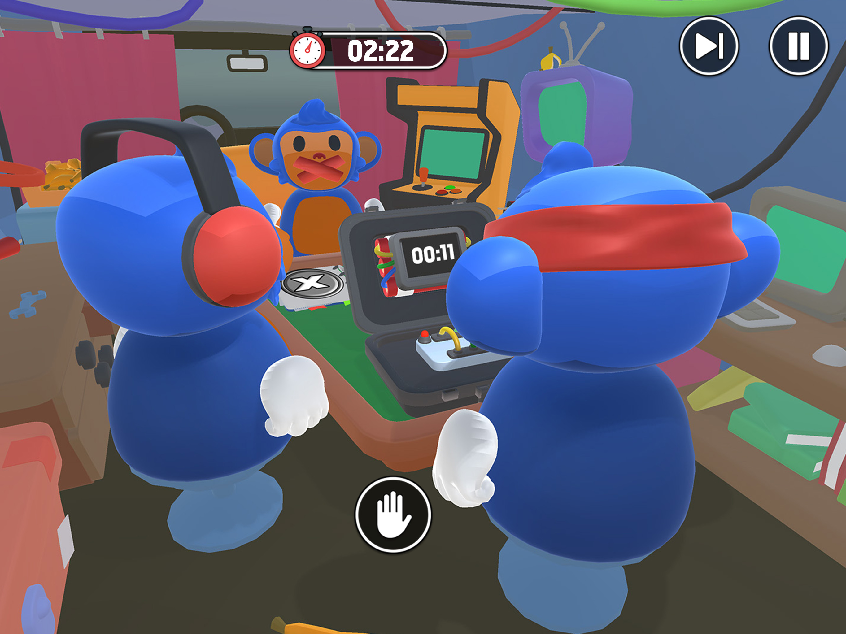 Funny Monkeys Bomb Disposal 3D