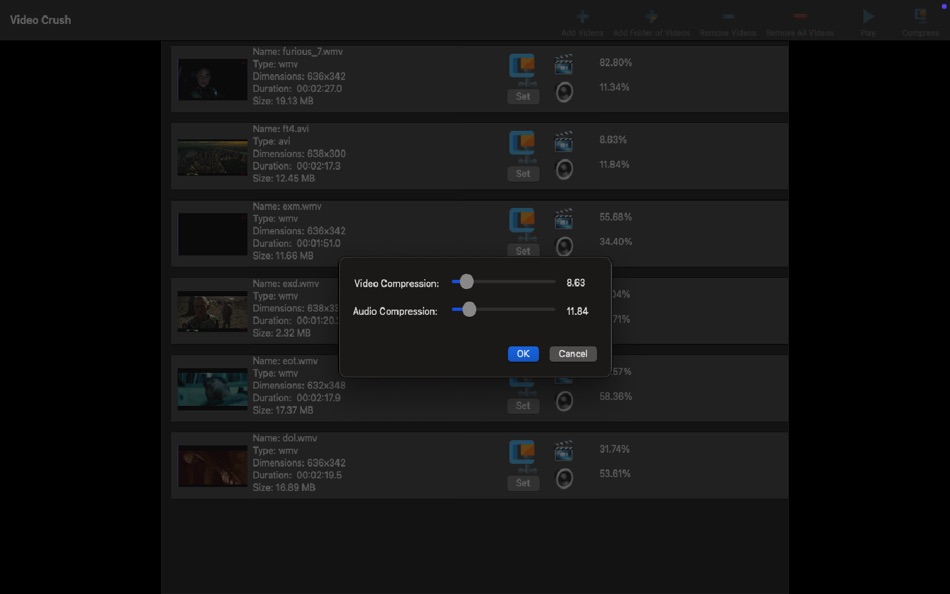 #5. Video Batch Compressor Pro (macOS) 来自: Alessandro Gimenes Ferri
