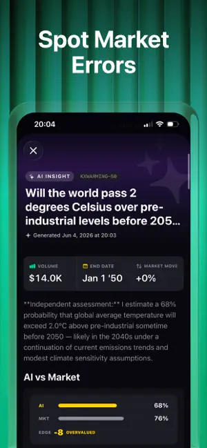 Pythia: Predictions for Kalshi screenshot 4