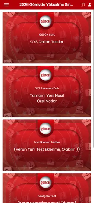 Şube Müdürlüğü Sınavı (GYS) screenshot 1