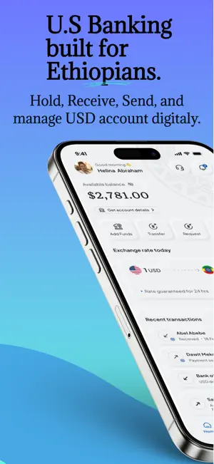 Mela: US Banking for Ethiopian screenshot 1