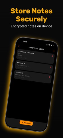 Privé - Calculator & Vault iPhone screenshot