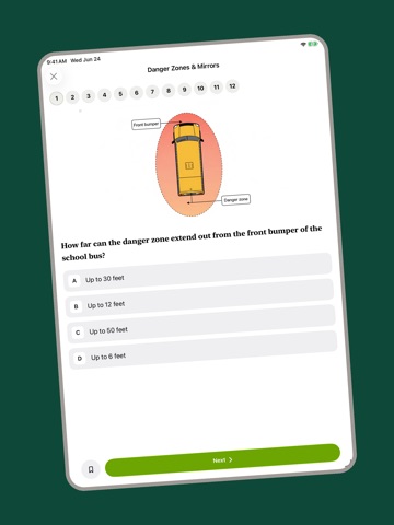 CDL Practice Test iPad screenshot