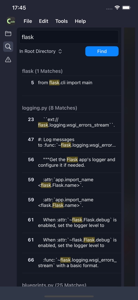 Python Code Develop - Developer Tools App | MWM