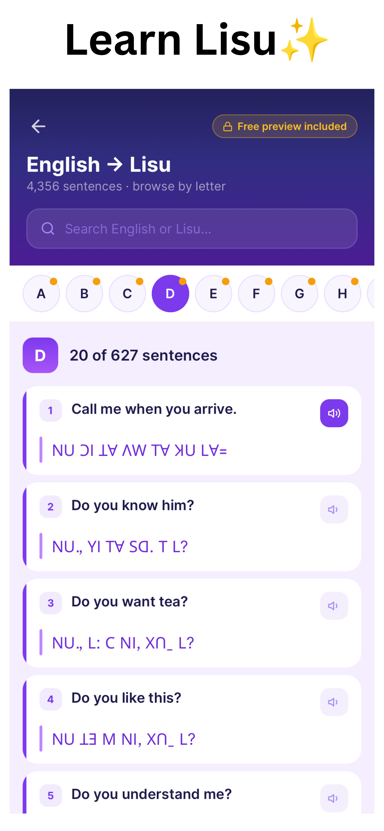 Learn Lisu