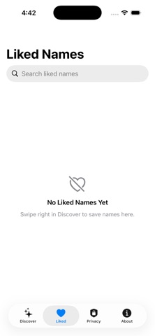 LocalOneBabyNames のスクリーンショット