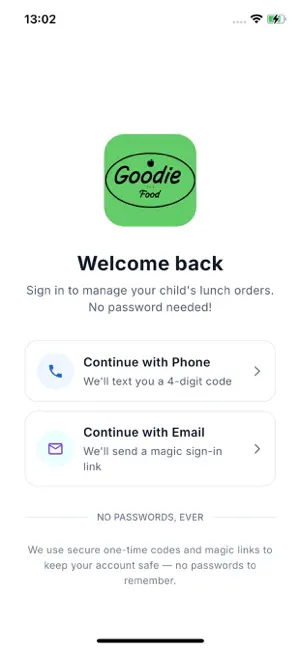 Goodie Food screenshot 1