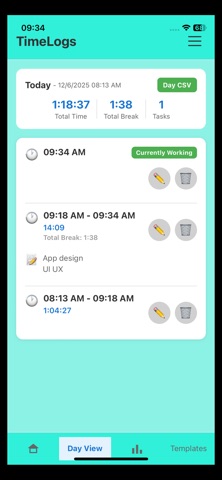 My TimeLogs Screenshot 4 of 10