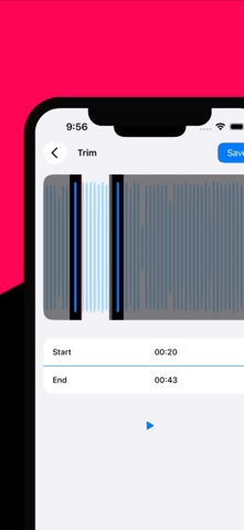VP - Audio Editor iPhone screenshot