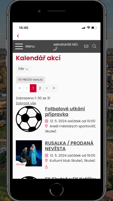 Skuteč Screenshot