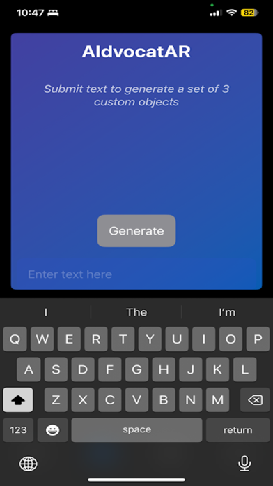 Screenshot #1 pour AIdvocatAR
