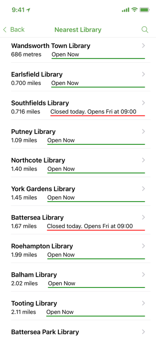 Wandsworth Libraries Screenshot 5 of 6