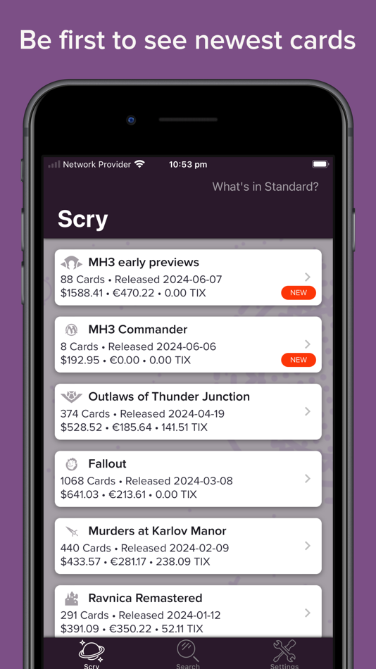 #1. Scry MTG (iOS) Podle: Roudique Software Ltd.