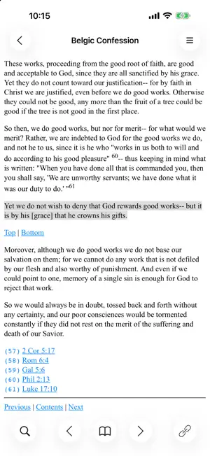 Christian Creeds & Confessions screenshot 3