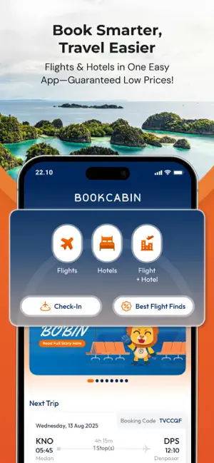 BookCabin iPhone screenshot 1