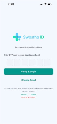 SwasthaID Screenshot 2 of 10