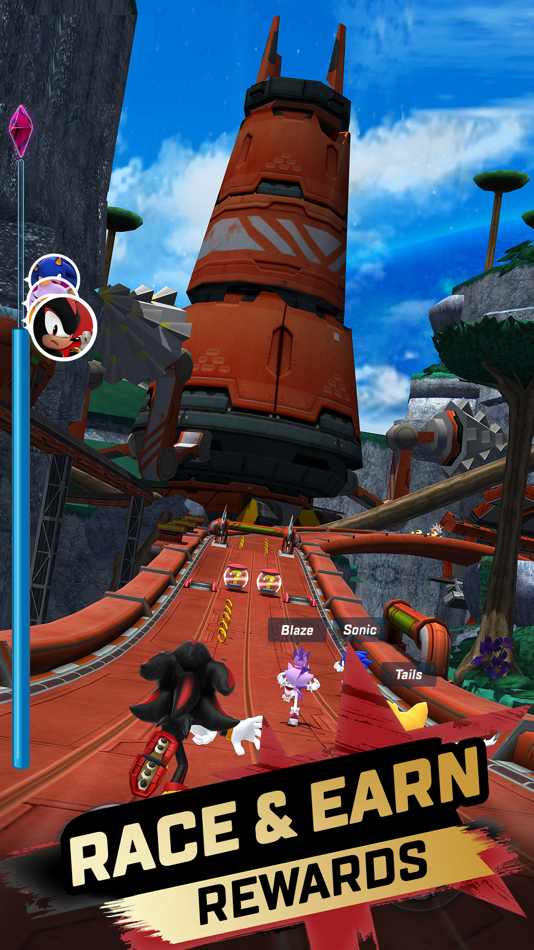 #5. Sonic Forces: Run Battle Game (iOS) От: SEGA