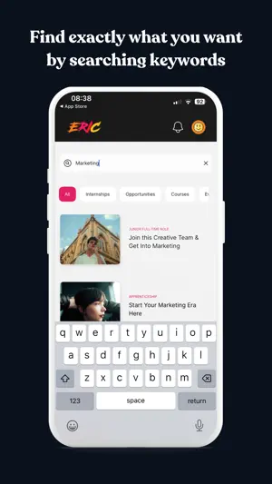 ERIC: Creative Career App screenshot 2
