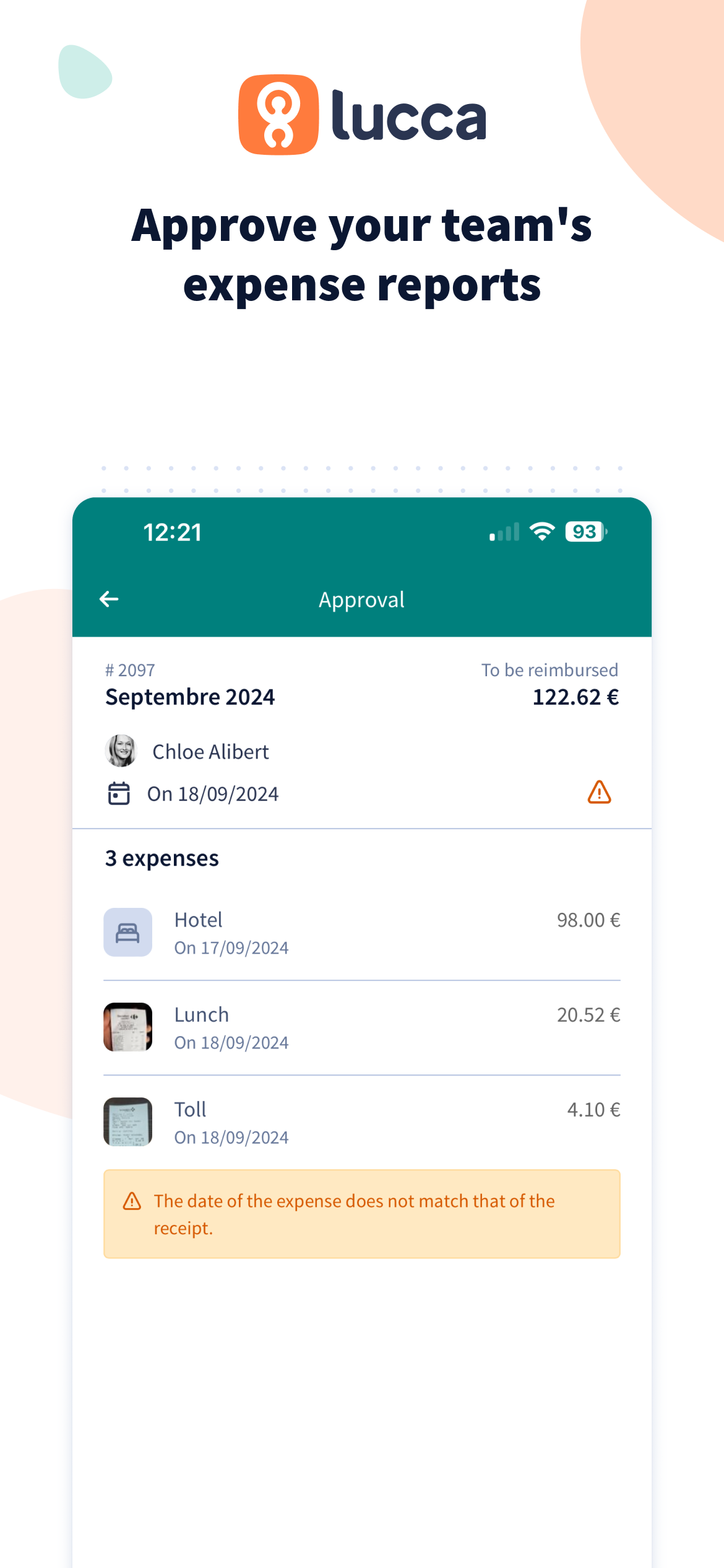 Lucca Expenses