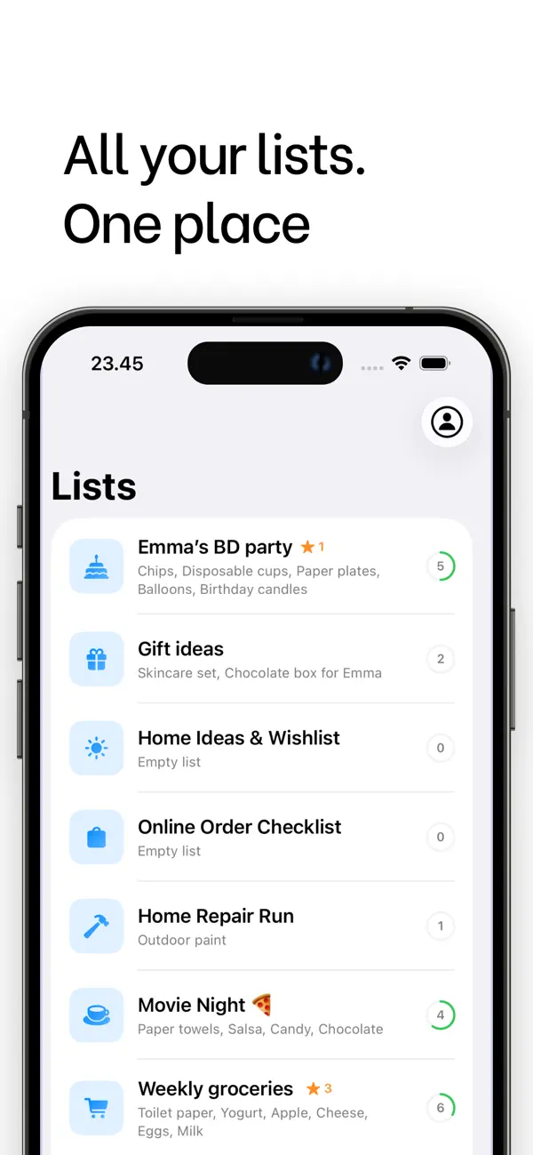 Screenshot #2 pour Buyzer: Grocery Shopping List