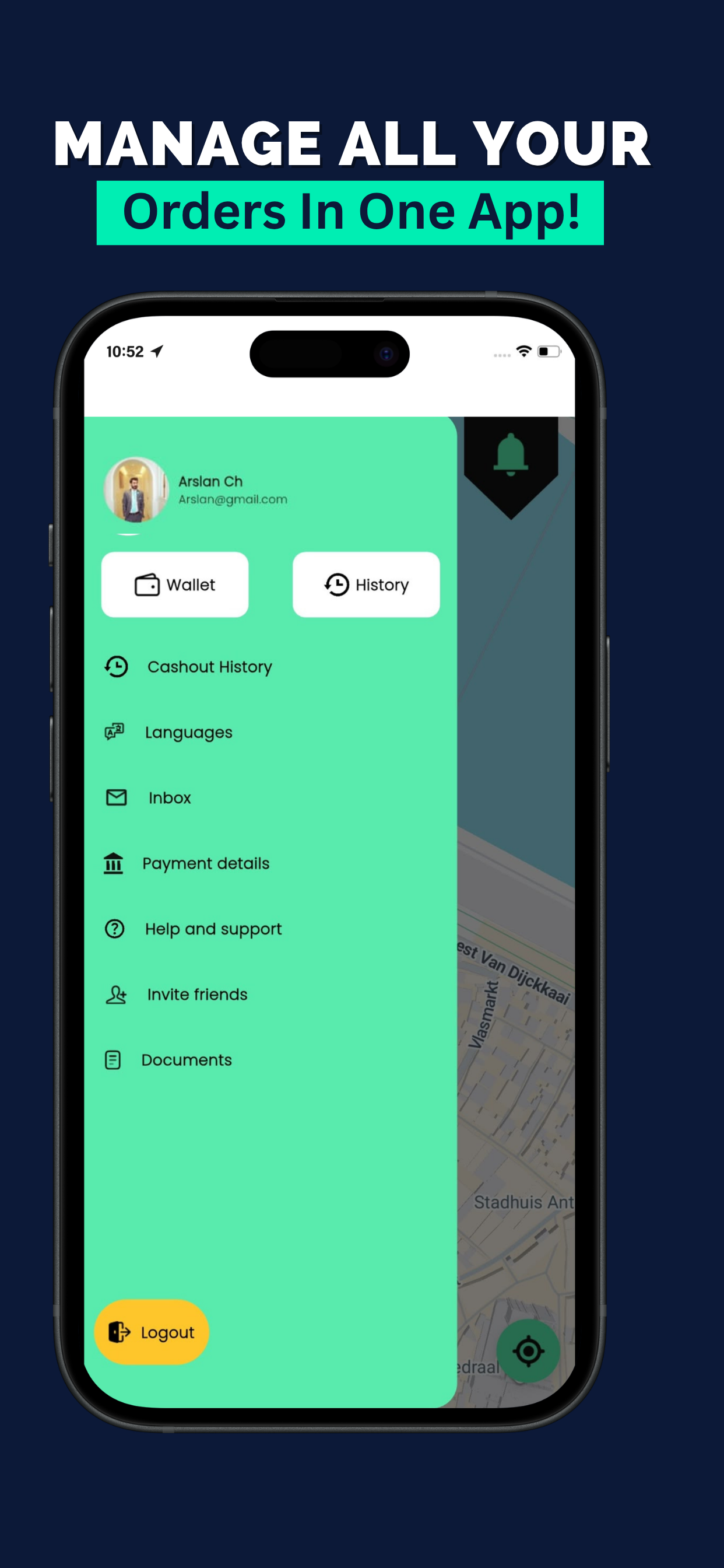 MealApp Rider screenshot 4