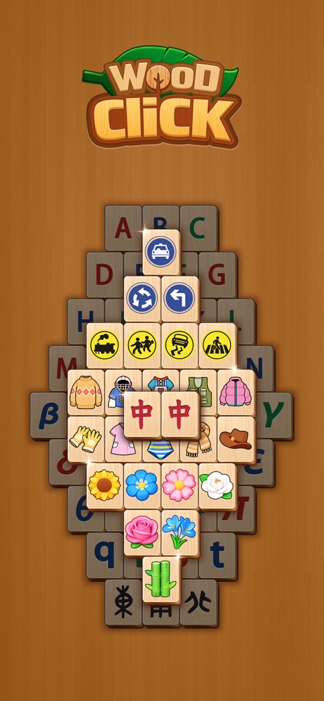 Click Wood - This tool showcases clear, legible tile designs and logical grid patterns, ensuring an accessible and enjoyable experience for all players, especially older adults.