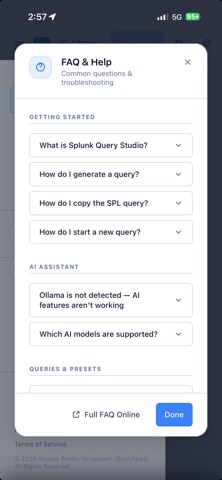 Splunk Query Studio Screenshot 4 of 6