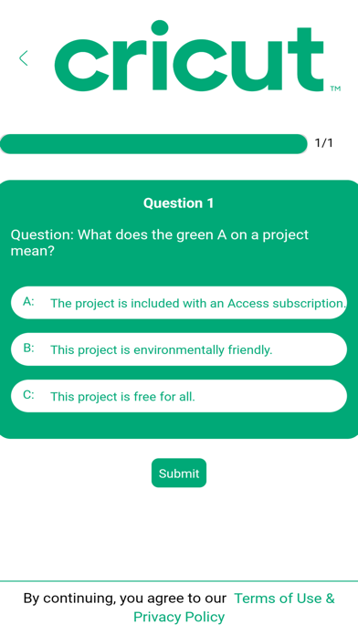 Cricut Ambassador Screenshot