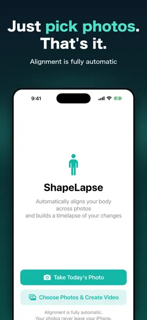ShapeLapse: Gym Progress Pics screenshot 2
